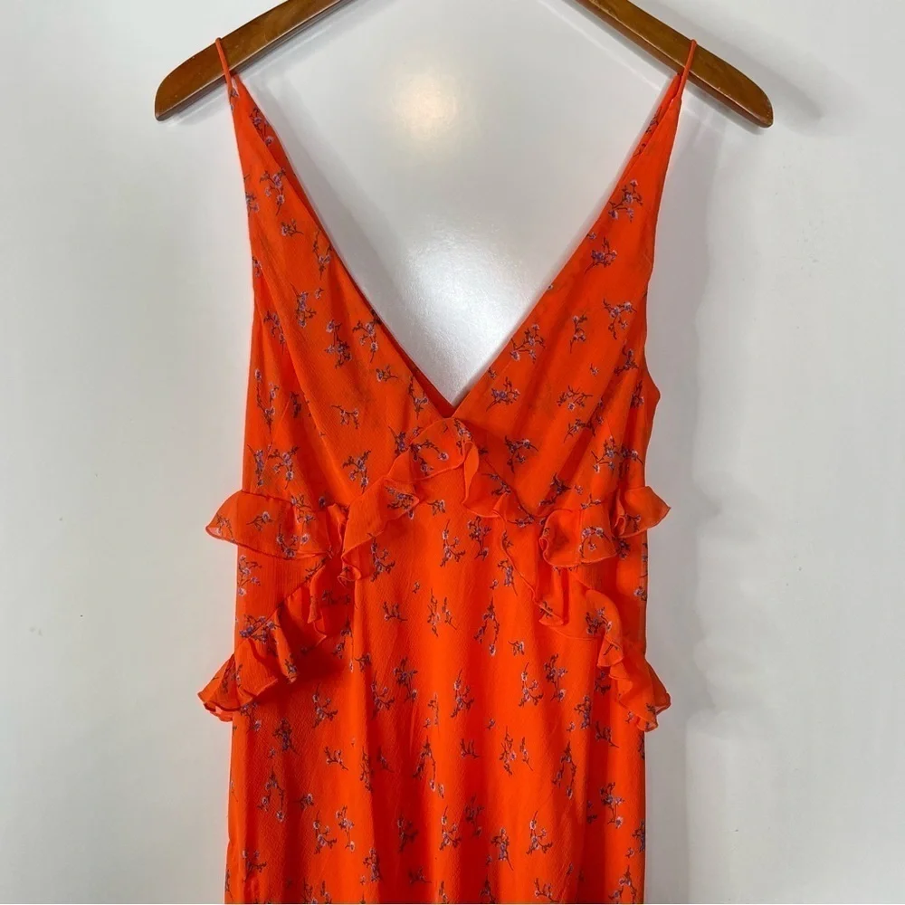 Urban Outfitters Heidi Floral Print Maxi‎ Dress Size Medium - Picture 4 of 8